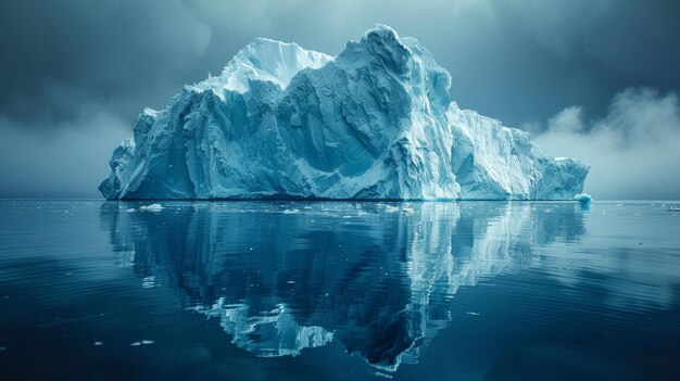 iceberg nell'oceano