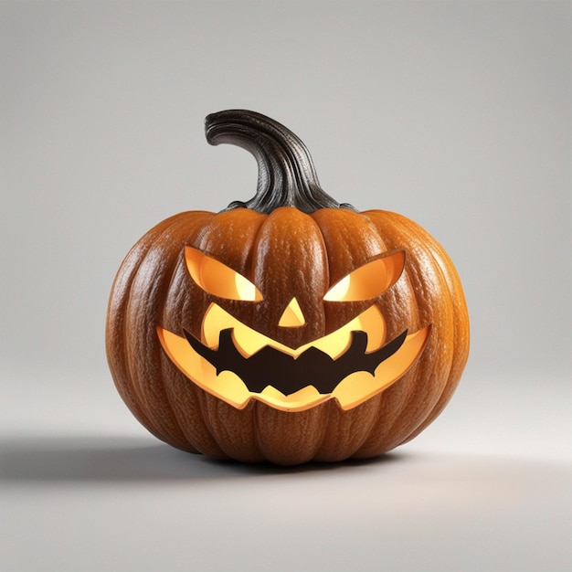 Icona 3D delle zucche di Halloween generate ai