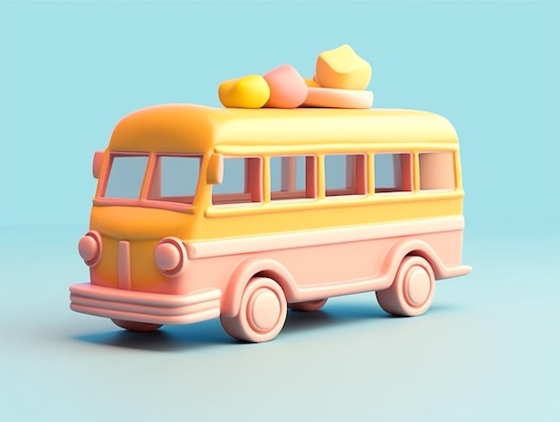 Icona del bus 3D