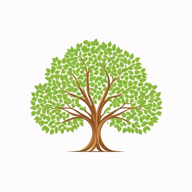 Icona del logo dell'albero