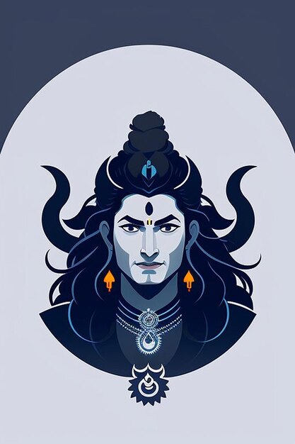 Icona del Signore Shiva Maha Shivaratri 2024 immagini