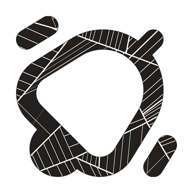 icona dell'anello della campana foto con consistenza astratta moderno scuro