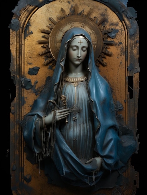 Icona della madre di Dio la Vergine Maria la Bibbia religiosa Gesù Cristo