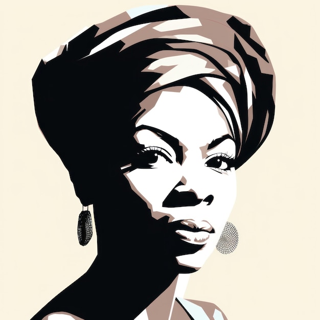 Icona di Nina Simone