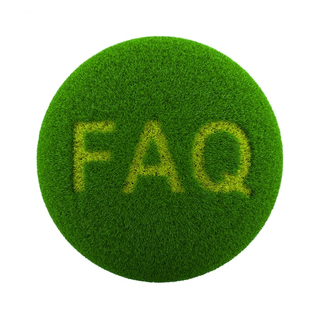 Icona FAQ di Grass Sphere