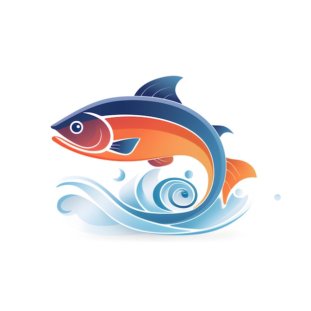 Icona o logo del pesce