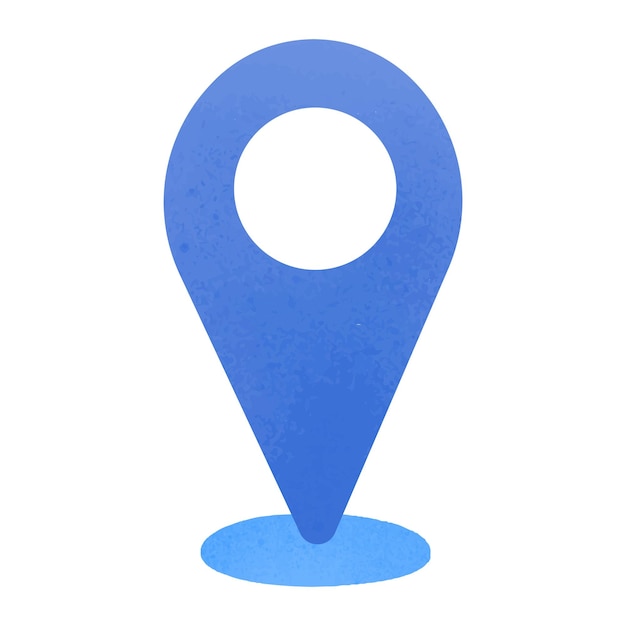 Icona pin di posizione png sfondo trasparente