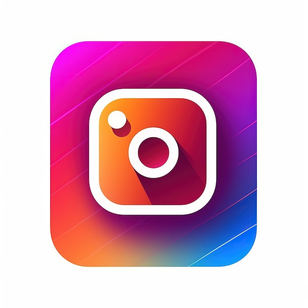 Icone dei social media di Instagram