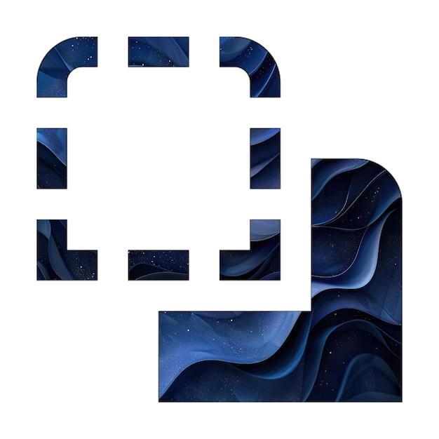 icone di foto oggetto sottraire gradiente blu stile di progettazione di sfondo