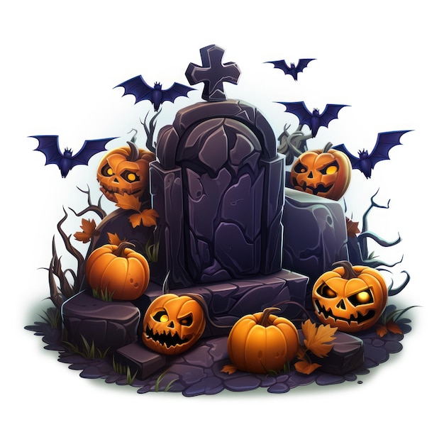 Iconica della tomba di Halloween