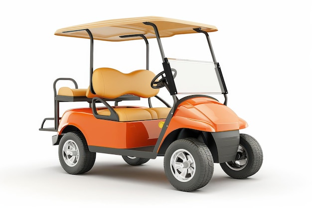 Iconica isolata del veicolo elettrico da golf