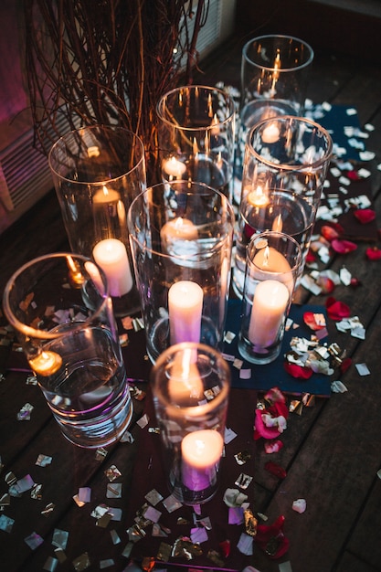 idea cerimonia di candela accordo romanticismo