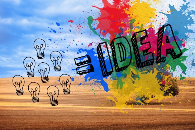 Idea su schizzi sulla campagna