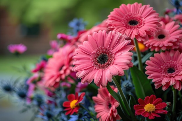 idee per il bouquet di fiori per la laurea fotografia professionale