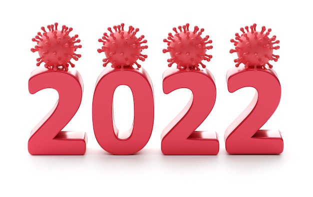 Il 2022 è l'anno del coronavirus Digit 2022 con i virus