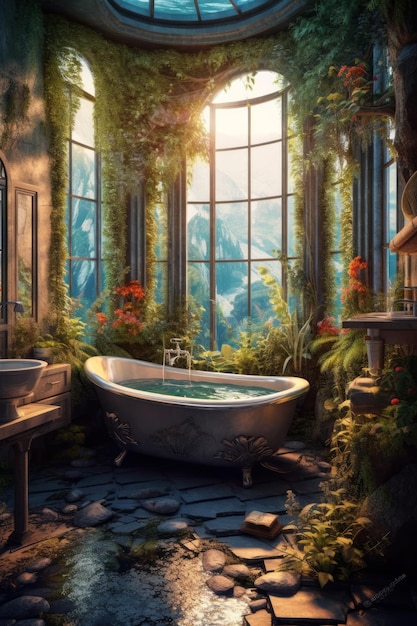 Il bagno del film fantasy