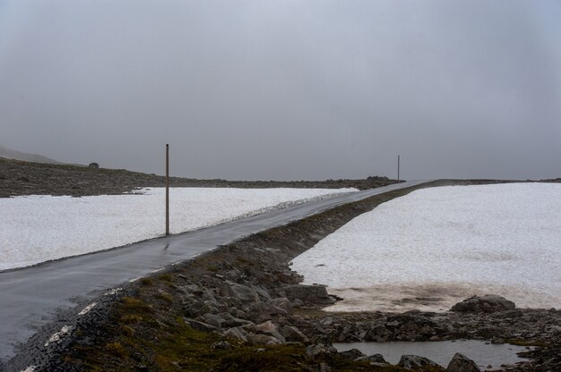 Il bellissimo paesaggio della Norvegia in estate, 2014