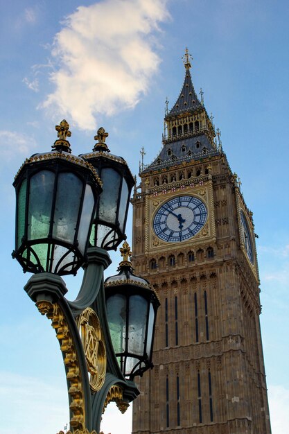 Il Big Ben da una prospettiva diversa, Westminster, Londra, Inghilterra