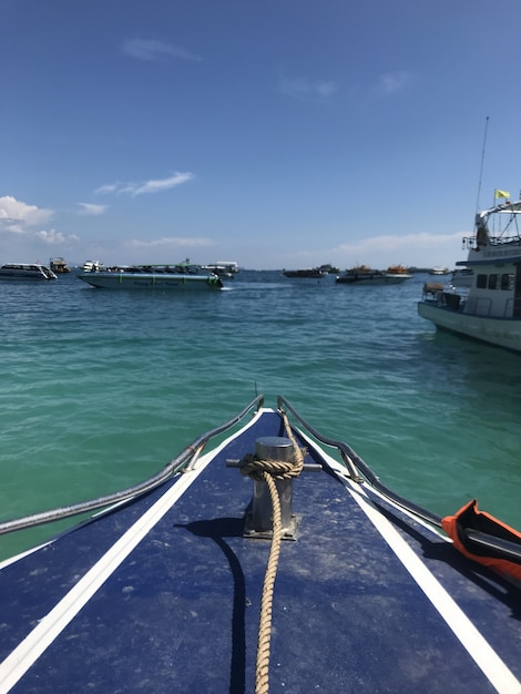 Il bordo della barca