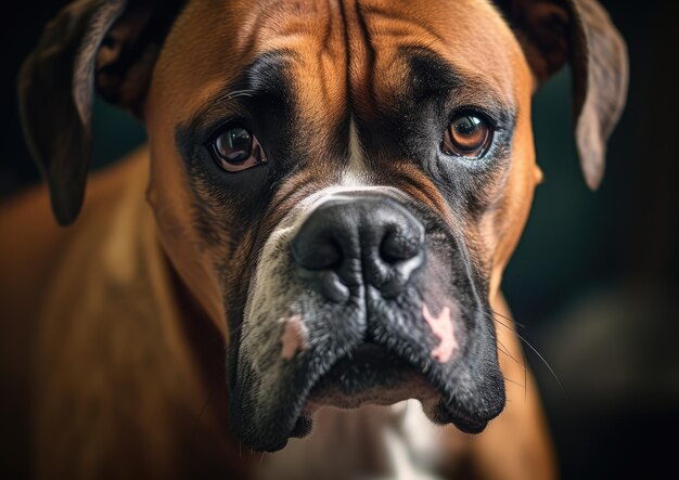 Il Boxer è una razza di cane a pelo corto medio-grande