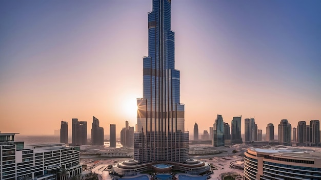 Il Burj Khalifa a Dubai