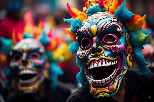 Il caleidoscopio del carnevale in Colombia