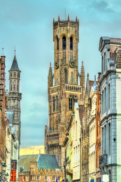 Il campanile di Bruges, un campanile medievale in Belgio