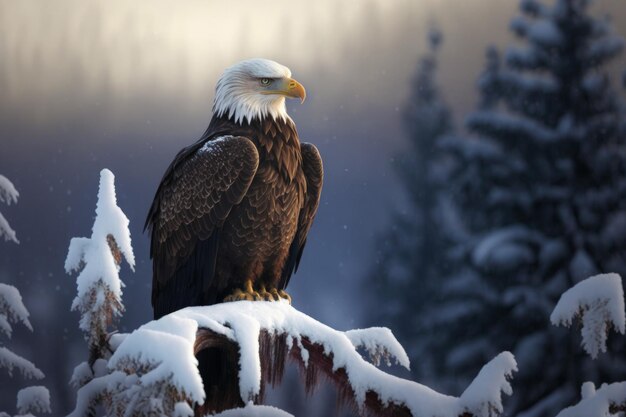 Il Canada ha un'aquila calva