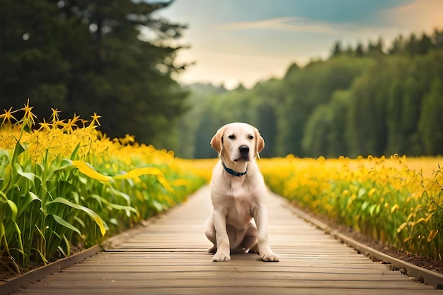 Il cane sta mangiando cibo dalla casa realista