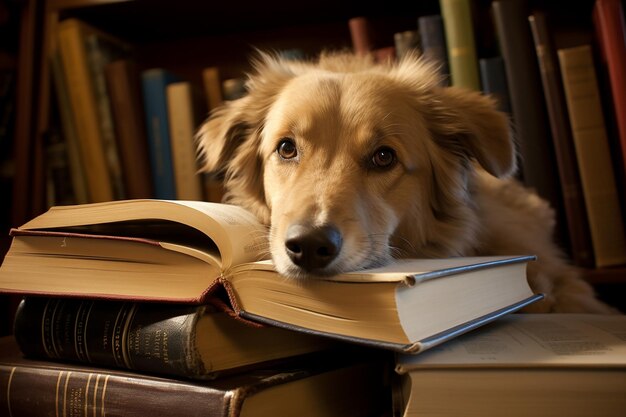 Il canino immerso nella letteratura