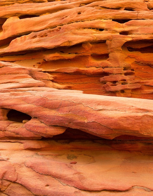 Il Canyon Colorato è una formazione rocciosa sulle rocce del deserto della penisola del Sinai del Sud Egitto
