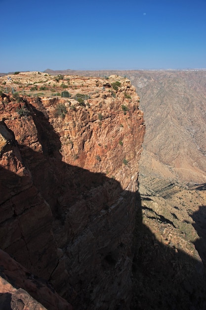 Il canyon della regione di Asir in Arabia Saudita