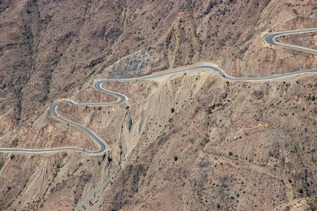 Il canyon della regione di Asir in Arabia Saudita