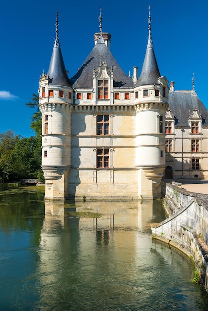 Il castello di Azayle Rideau Francia