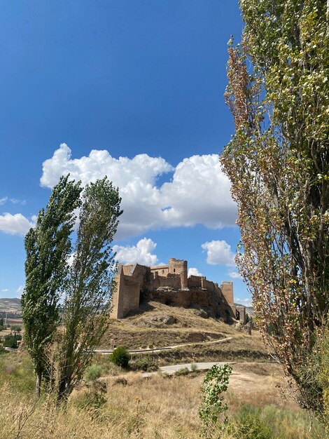 Il castello di Zorita de los Canes situato vicino al fiume Tajo a Guadalajara Spagna