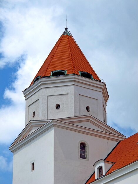 Il castello nella città di Bratislava, Slovacchia