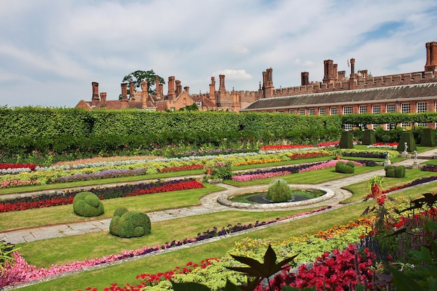 Il Castello Reale di Hampton Court Inghilterra Regno Unito