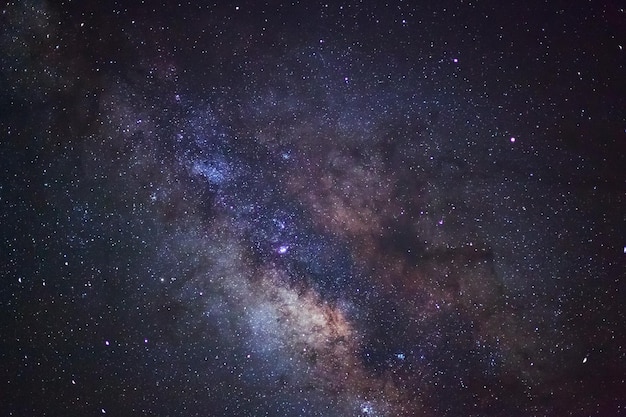 Il centro della Via Lattea Fotografia a lunga esposizione con grana