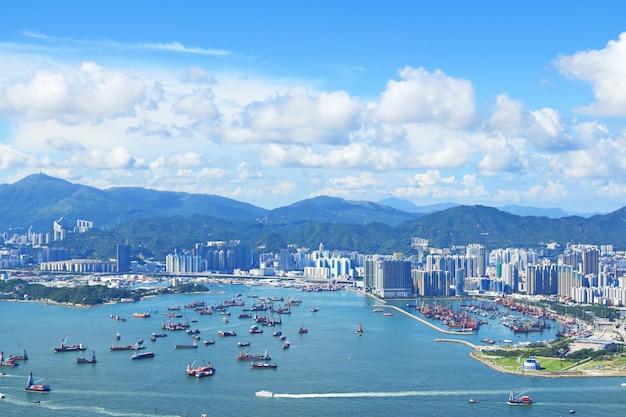 Il centro di Hong Kong