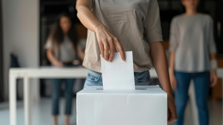 Il cittadino che vota alle elezioni