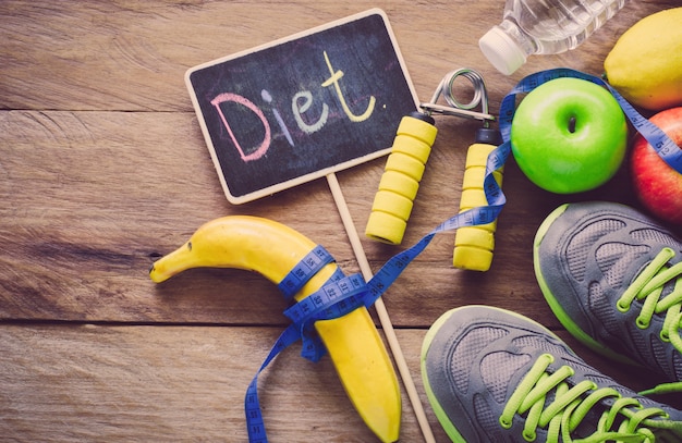 Il concetto di dieta per la perdita di peso - Attrezzature e parola