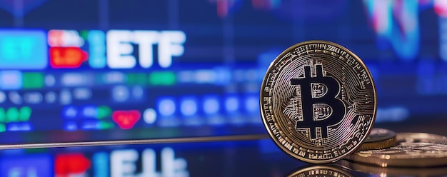 Il concetto di ETF bitcoin generato dall'IA