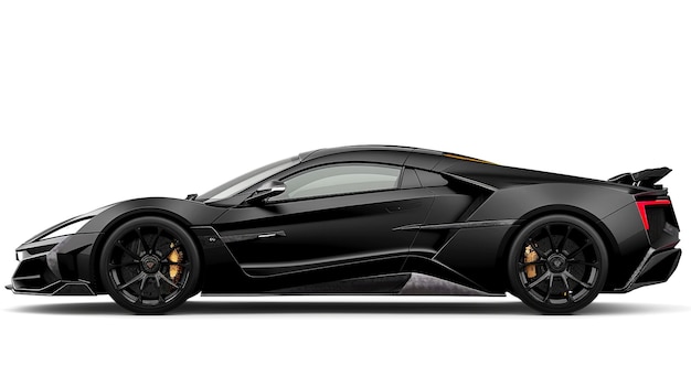 Il concetto di Lycan Hypersport isolato su uno sfondo bianco