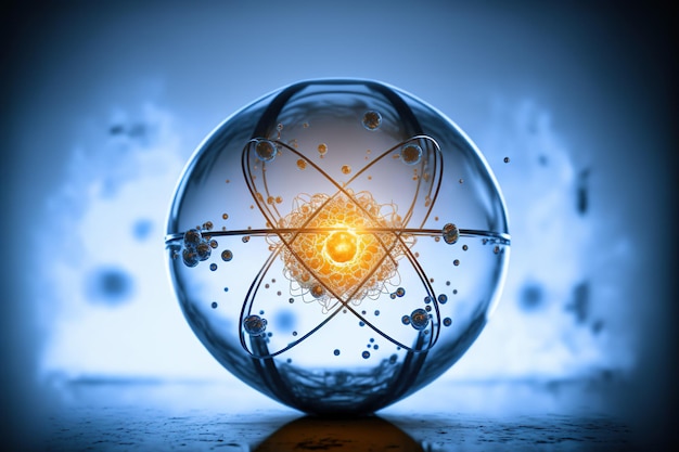 Il concetto di sfera di fusione nucleare sfrutta la potenza dell'IA generativa del futuro