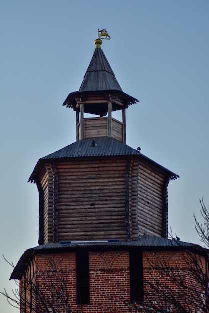 Il Cremlino al tramonto. Nizhny Novgorod