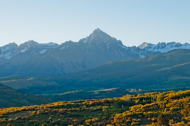 Il Dallas Divide è un'icona del Colorado, ben noto per i suoi vividi colori autunnali prodotti da querce e pioppi.