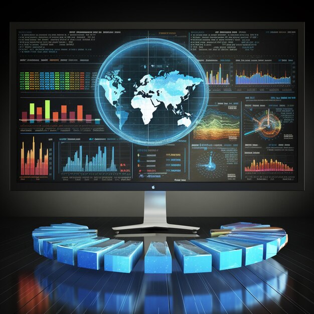 Il dashboard dei dati aziendali fornisce un'analisi di business intelligence di moda