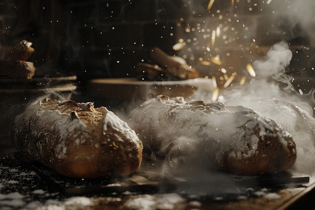 Il delizioso aroma del pane appena cotto