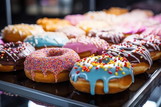 Il desiderio di dolci soddisfatto con le ciambelle