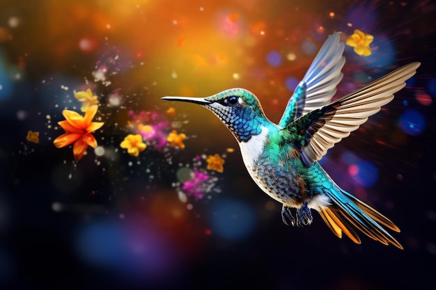 Il diletto artistico del colibrì